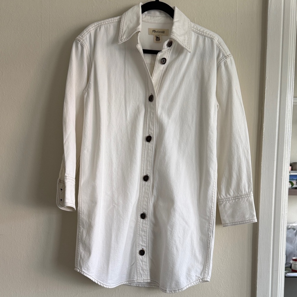 Madewell Denim Shirt Dress